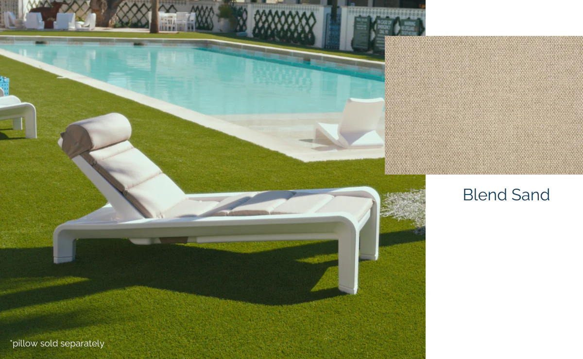 Deck Chaise Sunbrella Cushion - Image 10