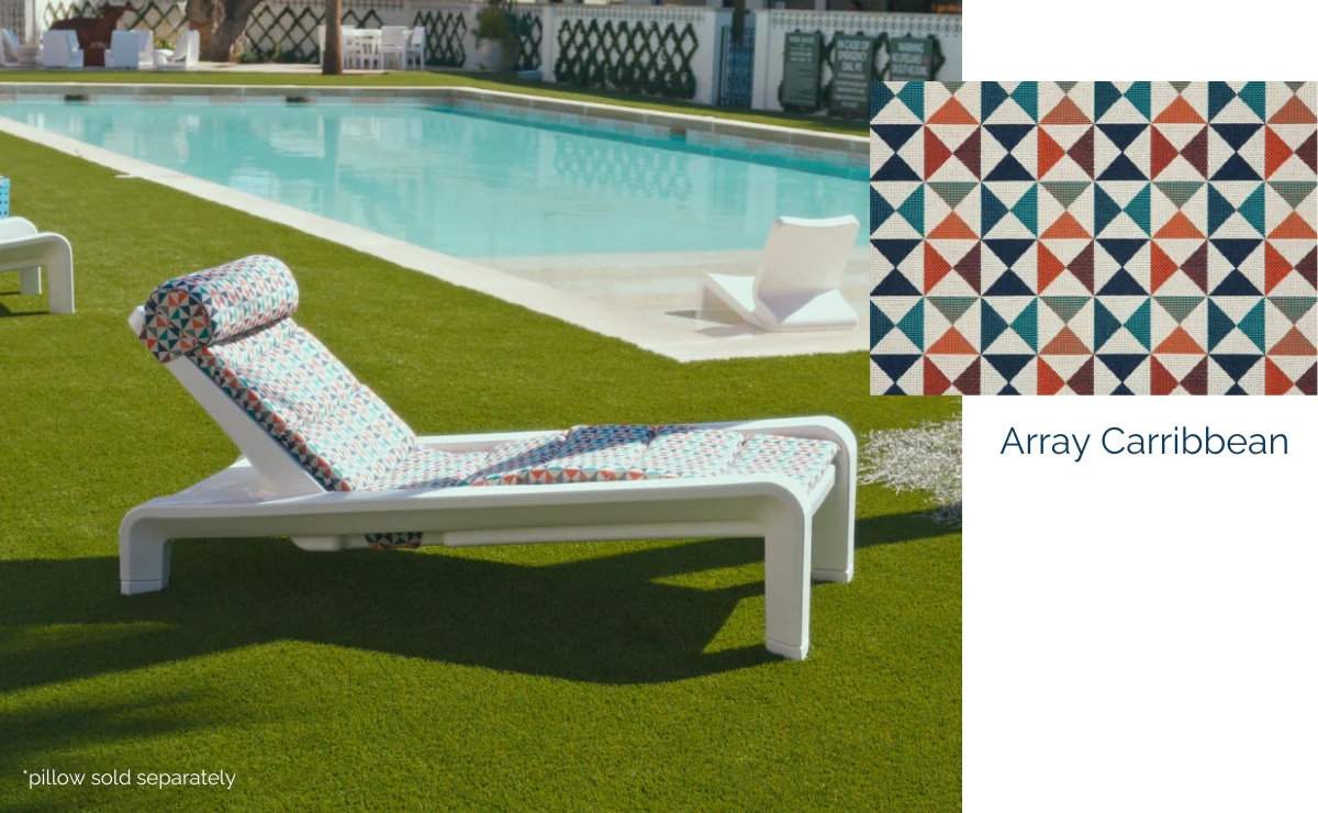 Deck Chaise Sunbrella Cushion - Image 6