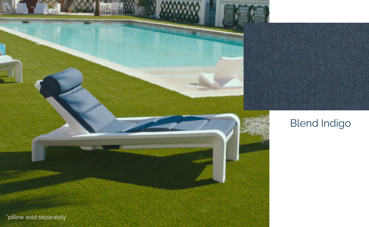 Deck Chaise Sunbrella Cushion - Image 8